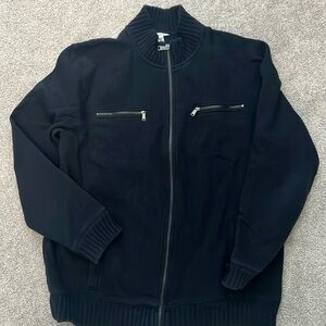 Calvin Klein Full Zip Sweater - GREAT Condition